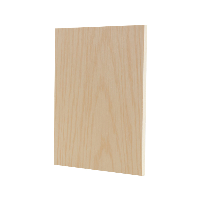 Plaque stratifiée par PVC de panneau de mousse de PVC à haute densité de grain en bois de panneau ignifuge de 12 millimètres 